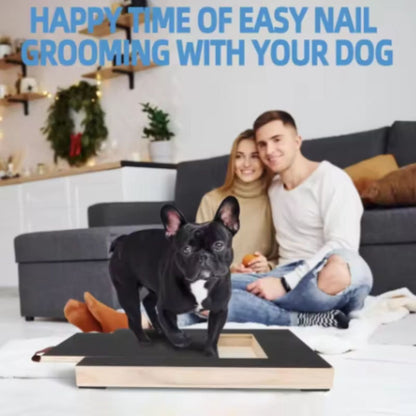 Wooden Dog Nail Scratching & Treat Board